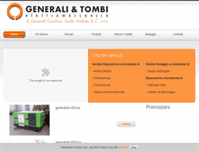 Tablet Screenshot of generalitombi.com